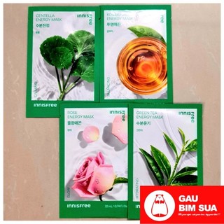 [Datet2026]Mặt nạ giấy dưỡng ẩm Innisfree My real squeeze mask🍃 🍃