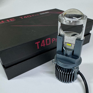 Đèn pha led siêu sáng h4 bi cầu t40 - pro - gắn mọi dòng xe