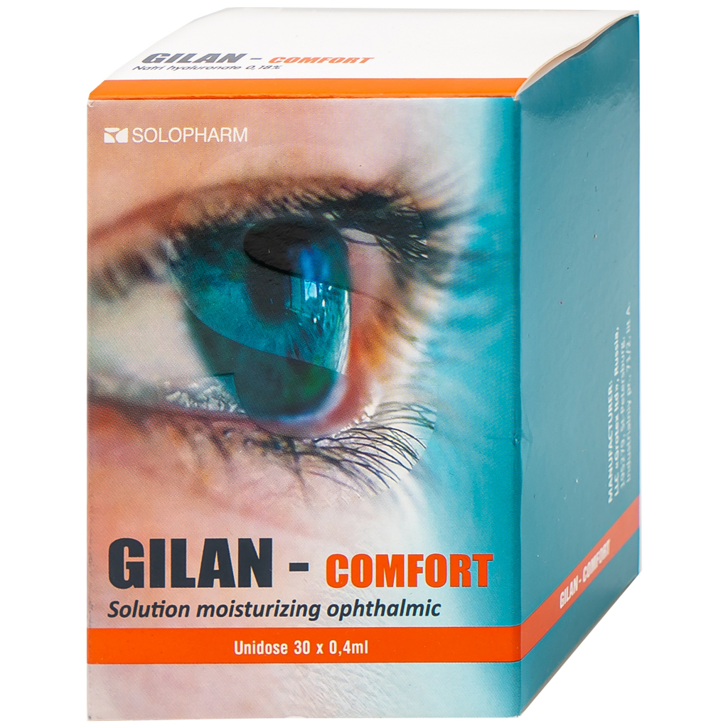 Gilan Comfort thường và Ultra làm ẩm nhãn khoa