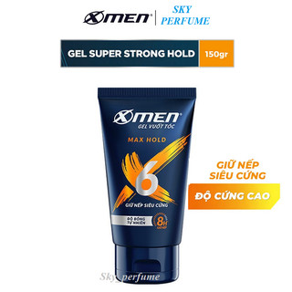 Gel Vuốt Tóc X-Men Max Hold - Giữ Nếp Siêu Cứng 150g