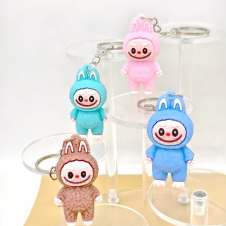 Móc Khoá Labubu Quái Vật Thỏ Vương Quốc Quái Vật Heo Loppy Loopy Capybara Nhiều Hình Cute