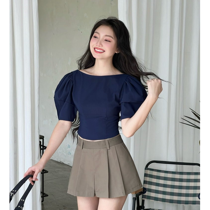 MÌ - QUẦN SHORT XẾP LY - EDIN SHORT