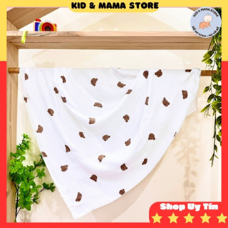 Khăn tắm sợi tre cho bé sơ sinh BeeOn mịn màng, khăn tắm cho bé sơ sinh thấm hút 80x100cm Kid Mama