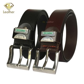 Dây Nịt/Thắt Lưng Nam Da Bò Khóa Inox DL Leather - Da Bò Nguyên Miếng 100%