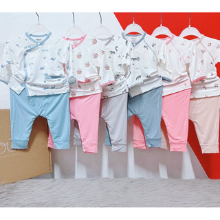 [Avaler]Bộ cài chéo cho bé( nb, 3-6m)