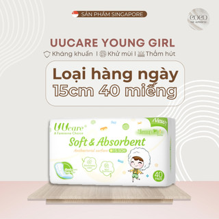Băng vệ sinh UUcare Singapore Young Girl hàng ngày 15cm