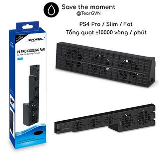 Quạt tản nhiệt làm mát máy dobe tự hoạt động khi máy quá nhiệt cho ps4 pro / ps4 slim / ps4 fat