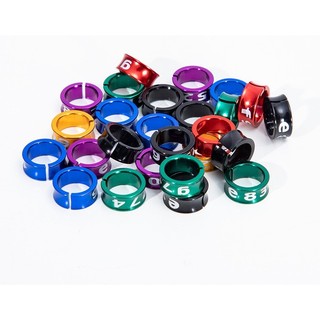 Vòng nhẫn đeo chân cho chim cảnh,Vòng nhôm đeo chân chim, Vòng chân vẹt 4mm 4,7mm 5mm 6mm 7mm