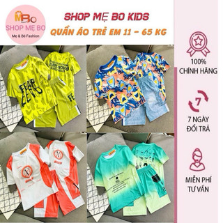 Bộ thun lạnh cho bé trai ngắn tay hè in hình 3d siêu nhân khủng long size đại từ 23 đến 40kg