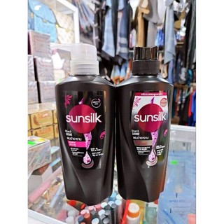 Combo dầu gội, dầu xả sunsilk đen suôn mượt thái lan