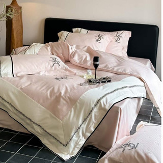 Bô chăn ga gối 4 món lụa sateen nhập khẩu cao cấp kd beddings drap trải giường nằm ngủ chất mềm mịn sang trọng đẳng cấp