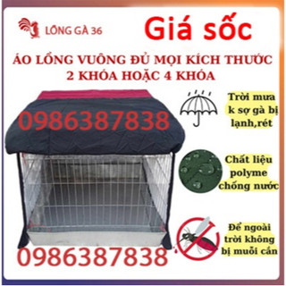 Áo lồng gà vuông chống mưa mùng chống muỗi) đủ loại