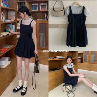 /Linhanofficial/ SET BỘ VÁY YẾM WG WE CAO CẤP 9075 🇰🇷