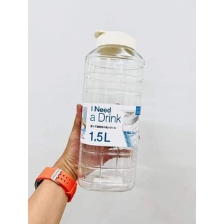 bình đựng nước 1lit Lock & Lock không chưa BPA