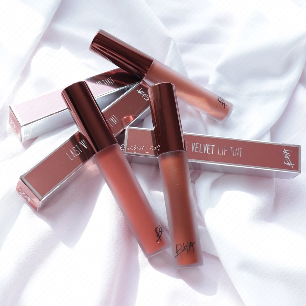 Son Bbia 25 màu đỏ nâu đất và các mã màu bestseller của BBIA