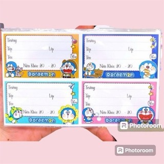 Combo 5 tệp nhãn vở nhãn vở có keo dính ✅