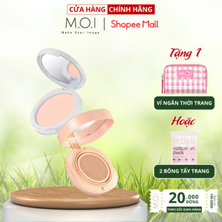  Bộ Đôi Phấn Nước Baby Skin Cushion Và Phấn Phủ M.O.I