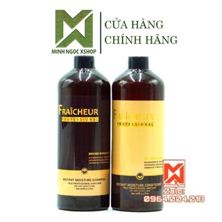 Dầu gội xả dưỡng ẩm phục hồi Fraicheur Instant Moisture 800ML