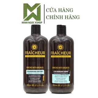 Dầu gội xả dưỡng sâu Fraicheur Extra Nourishing 800ML