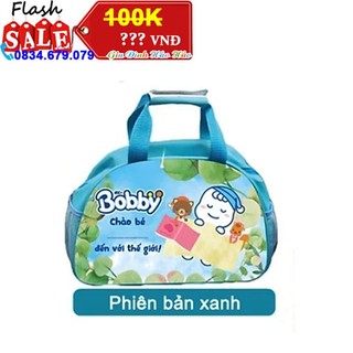 Túi mẹ và bé bobby simili - màu xanh