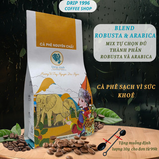  Cà Phê Blend Robusta & Arabica Rang Xay Nguyên Chất - Cafe Rang Mộc Đa Tỉ Lệ Theo Gu Thưởng Thức 