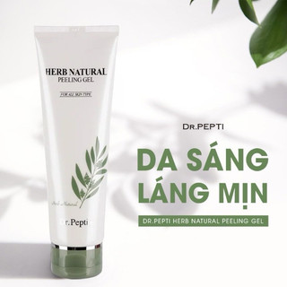 Hoả tốc 24/24 tẩy da chết pepti herb natural dr.pepti+ 130ml