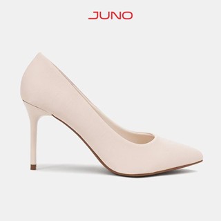 Giày Cao Gót Nữ 9cm Thời Trang JUNO Mũi Nhọn Gót Thanh CG09163