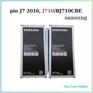 Pin zin samsung j7 2016, j710 bj710cbe,mới
