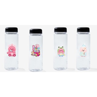 Bình nước hải ly loopy trứng lười nhựa in màu BNI34 500ml bình nước gudetama hoạt hình dễ thương