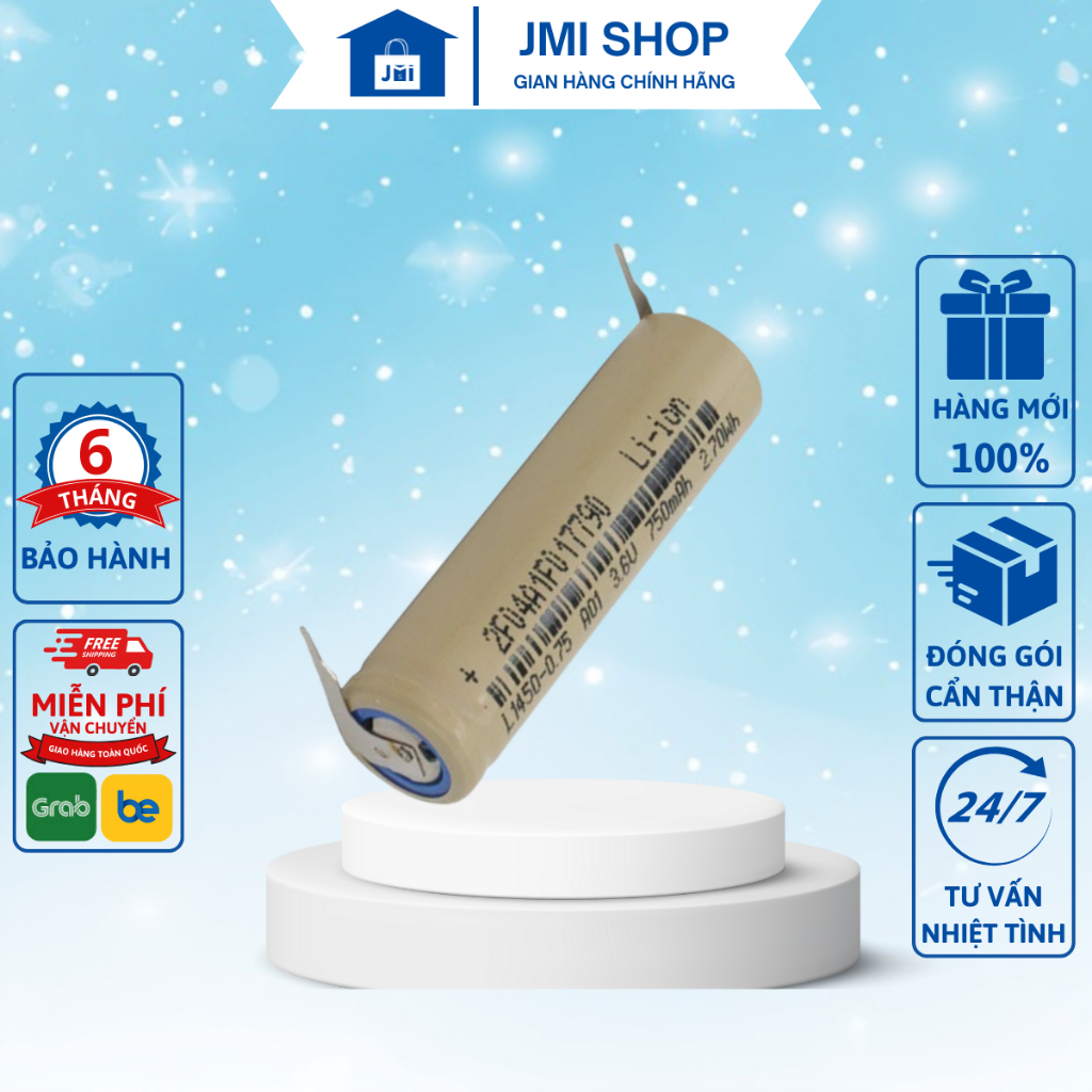 Pin thay thế cho bàn chải điện PHILIPS Sonicare Pin Sanyo 14500 3.6V  - JMI SHOP