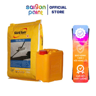 Shield kote top seal 107 chất chống thấm bảo vệ cấu trúc bê tông sân thượng, sê nô, sàn toilet, tầng hầm, bể bơi