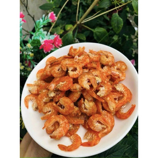 200gr tôm khô con to, sạch cát, phơi nắng kĩ