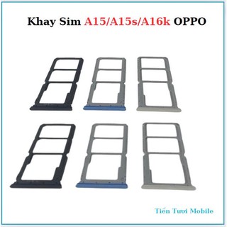 Khay sim oppo a15/a15s/a16k