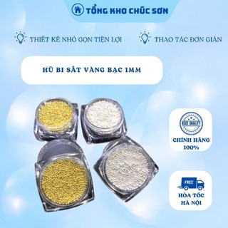 Hũ Bi Sắt Vàng Bạc 1mm