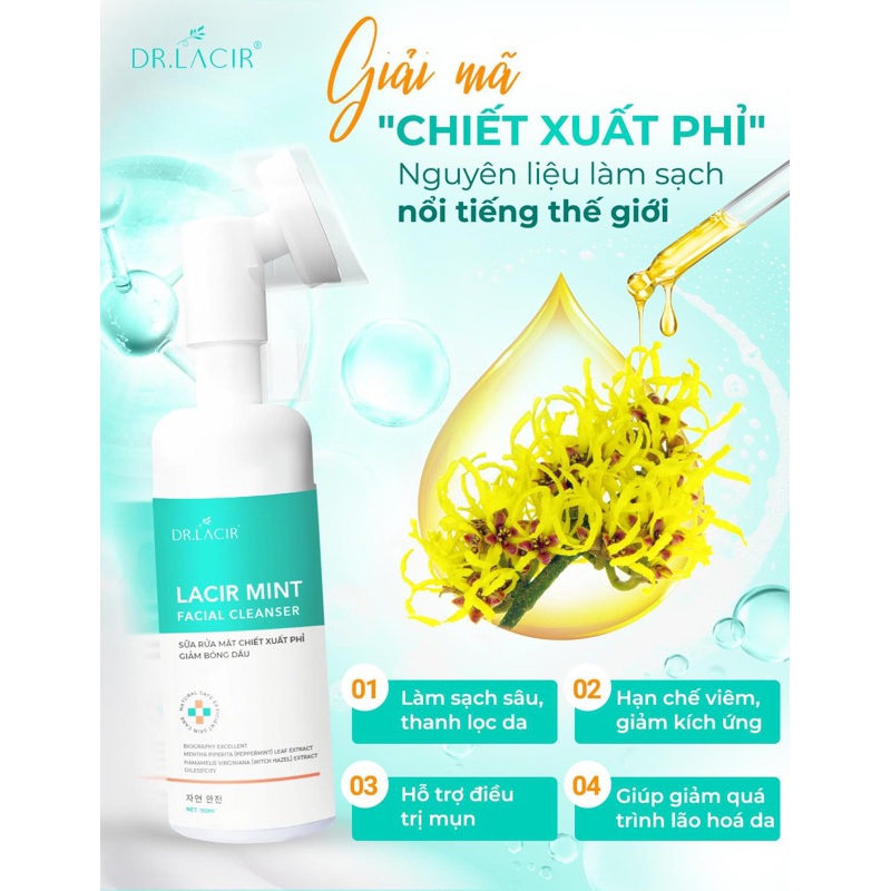 Sữa rửa mặt drlacir