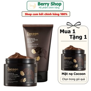 [Chính hãng - Mua 1 tặng 1] Tẩy tế bào chết body Cocoon & Tẩy tế bào chết mặt Cocoon