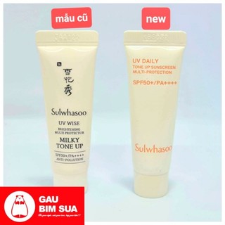 [TONE 2 nâng tone da 10ml]Kem Chống Nắng Trắng Da Sulwhasoo Snowise Brightening UV Protector SPF50+