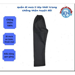 Quần đi mưa lẻ 2 lớp