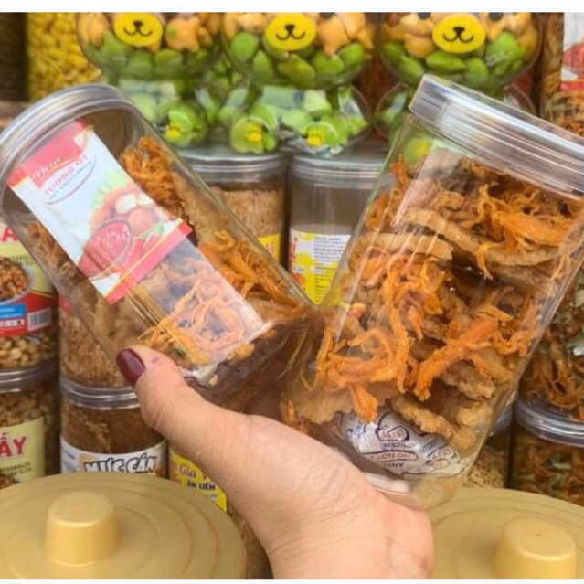 Cơm Cháy Lắc Khô Gà Lon Pet 200gram