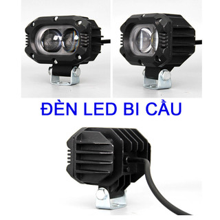 Đèn trợ sáng bi cầu s300 gắn xe máy 12v