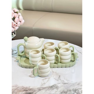 Bộ bình cốc uống nước béo tròn đáng yêu decor trang trí nhà cửa quà tặng tân gia