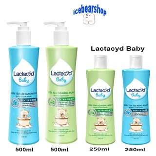Sữa tắm gội Lactacyd baby sữa tắm cho bé sơ sinh và trẻ  nhỏ giảm rôm sảy bảo vệ da