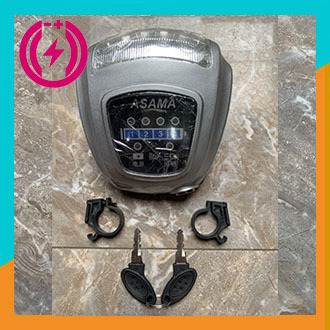 Đầu đèn xe đạp điện Asama nhập khẩu 48v