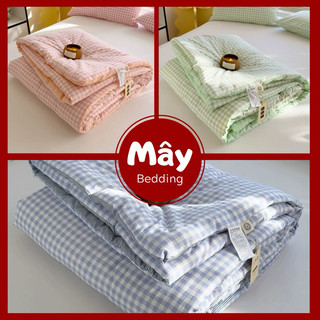 Chăn hè kẻ bông sơ đậu nành MÂY BEDDING