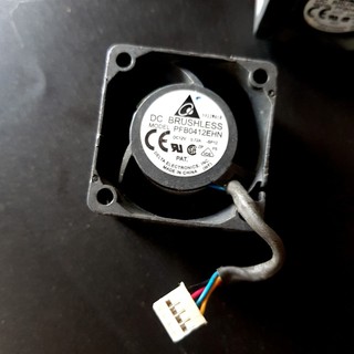 [Quạt tháo máy 90%] Quat 12V 4x4x2.8CM 0.72A Delta tháo máy quạt tản nhiệt nguồn chạy mạnh 4CM 12V ShppLinhKienM2M