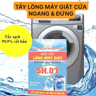 Bột Tẩy Lồng Máy Giặt SH.07, Khử Mùi Kháng Khuẩn Cửa Ngang Cửa Đứng