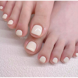 Nailbox thiết kế - Nailbox chân sơn trơn siêu xinh