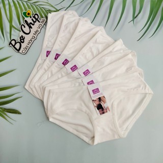 [Combo 10] Quần Lót Nữ Cotton Mềm Mại dành cho học sinh và các bạn yêu màu trắng từ 38-70 ký