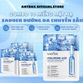 Mặt nạ cấp ẩm mờ thâm Sadoer dưỡng da mềm mịn cải thiện làn da khỏe mạnh,mặt nạ nội địa trung,mặt nạ dưỡng da chuyên sâu