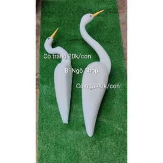 Combo 10 Cò xốp đệm dẻo bẻ không gẫy trang trí sân vườn ao hồ
